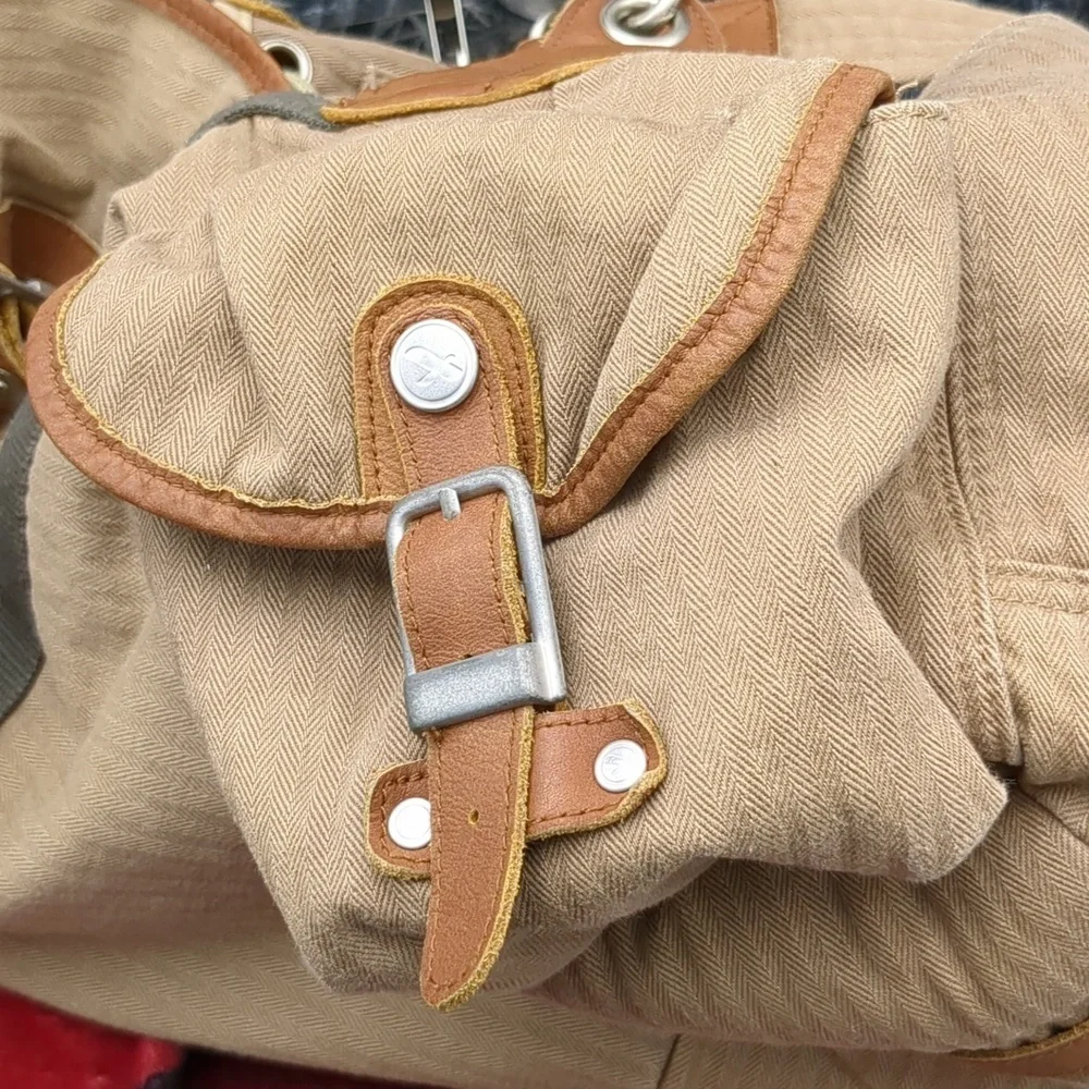 Aigle herringbone messenger bag